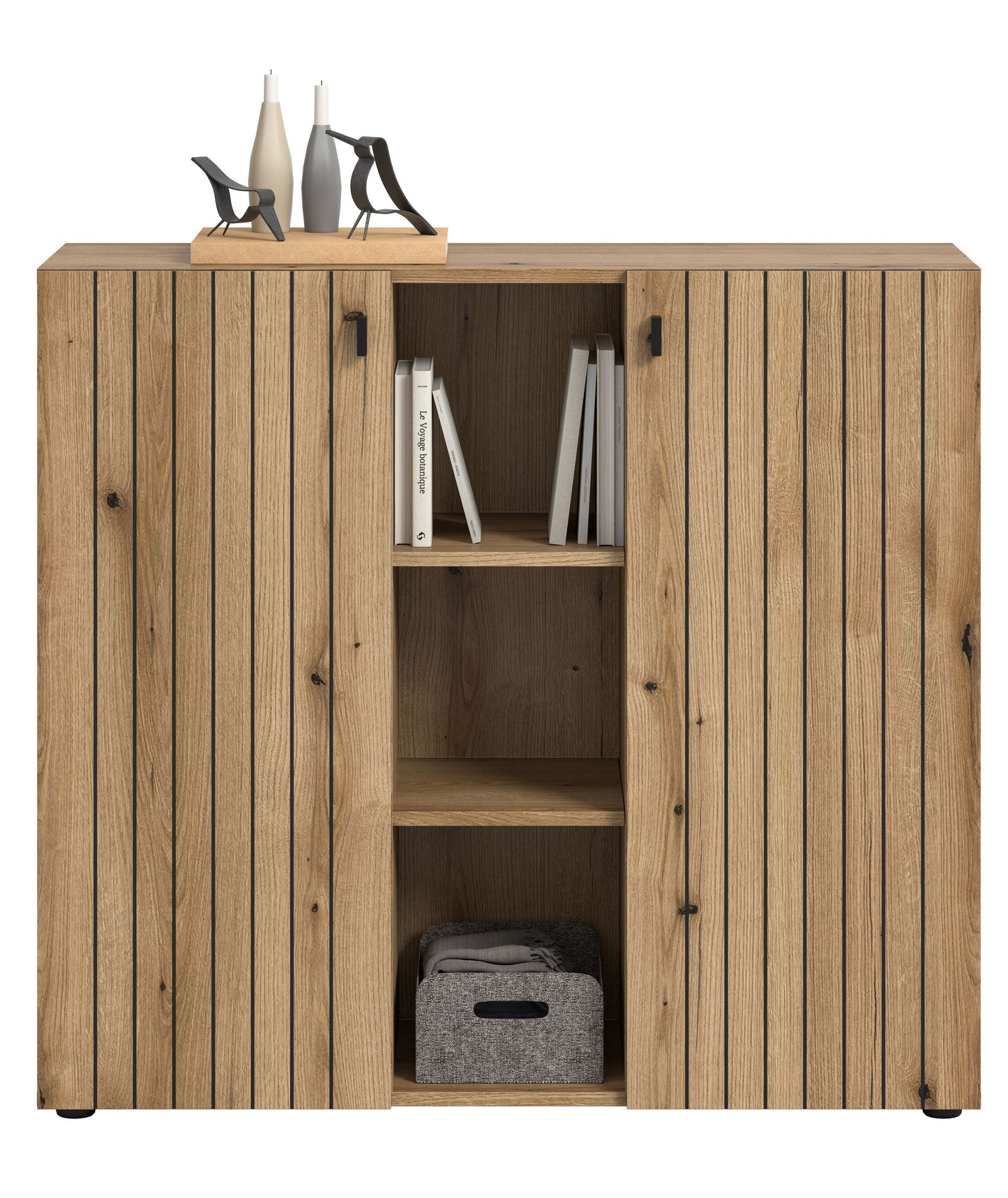 Homes & Jones Garderobenschrank, Schuhkommode, Universalschrank, Flurmöbel