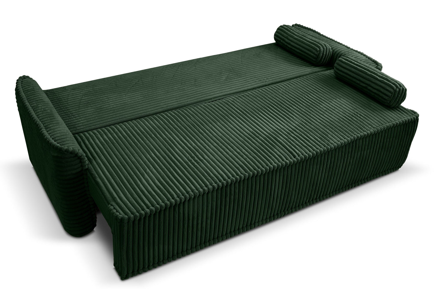 Canapé-lit Grubs – Canapé moderne en velours côtelé avec fonction couchage