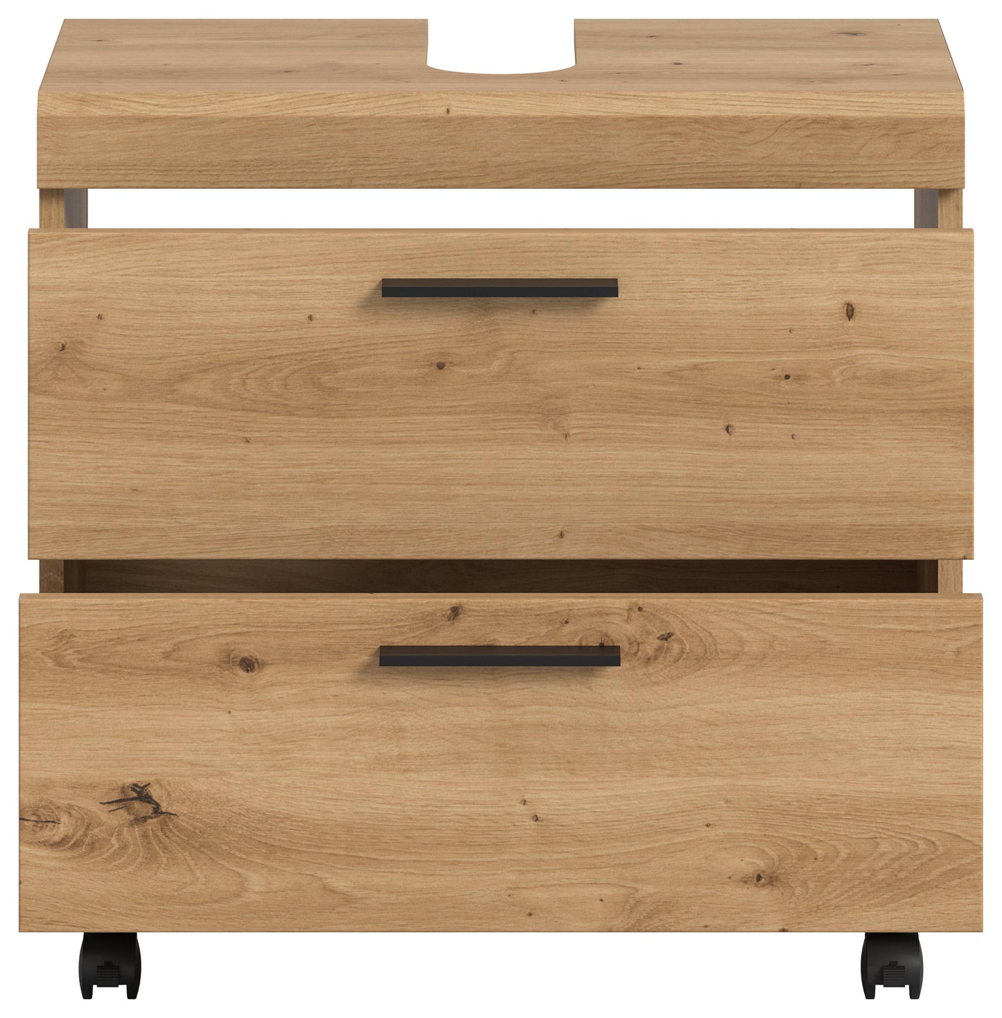 Homes & Jones Waschbeckenunterschrank auf Rollen, Schrank easy to handle