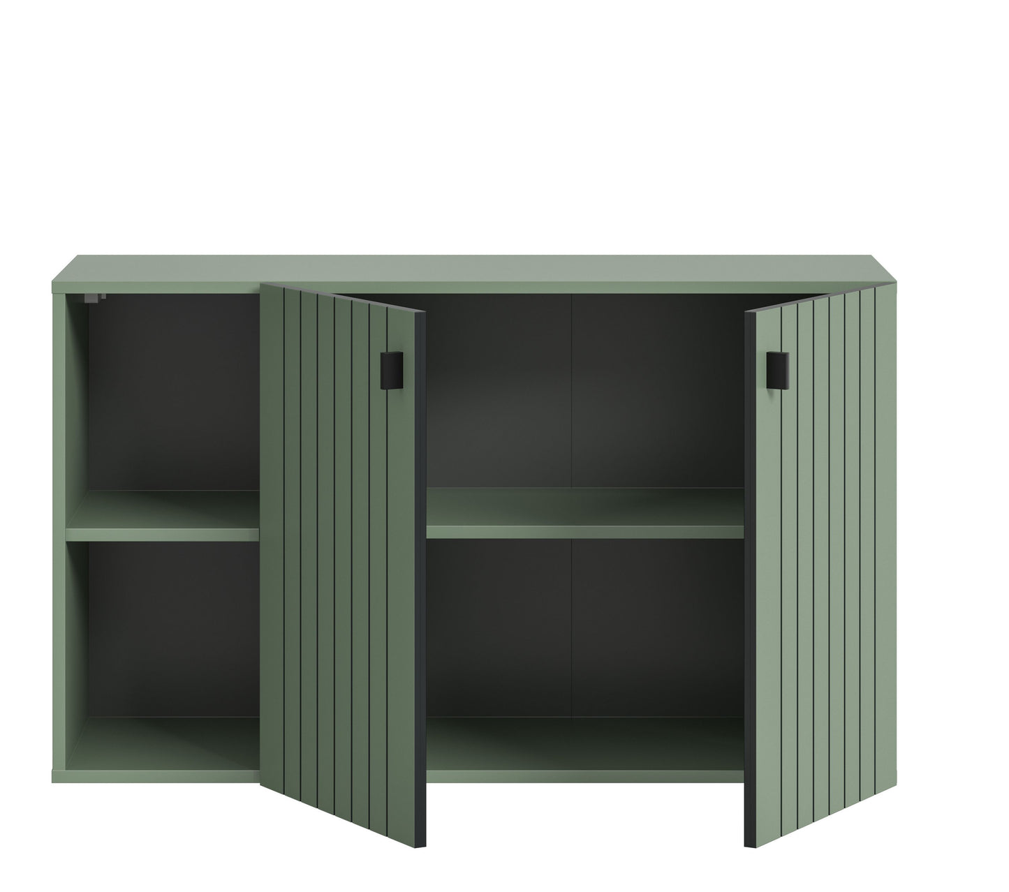 Homes & Jones Garderobenschrank 106 cm breit hängend, Dielenschrank, Flurmöbel