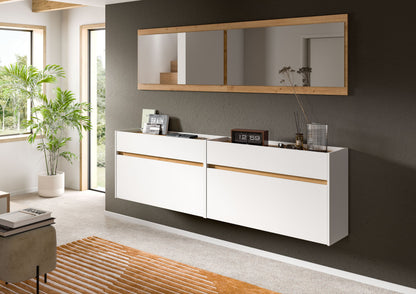 Homes & Jones Garderobe 4-tlg., Garderobenkomplettset, Dielenmöbel-Flurmöbel