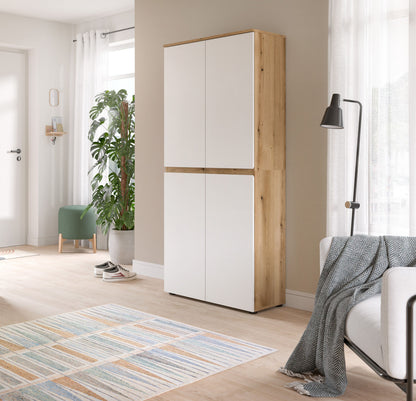 Homes & Jones Universalschrank 70 cm breit,  Mehrzweckschrank, Garderobe, Diele
