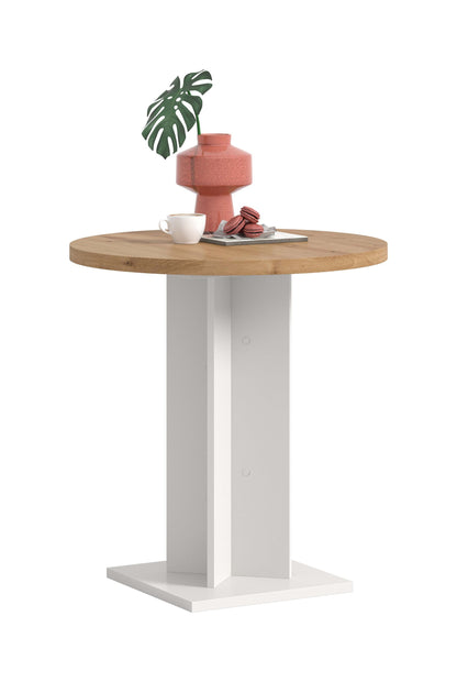 Homes & Jones Esstisch 70x76x70 cm, Esstisch klein, Bistrotisch, Tisch klein