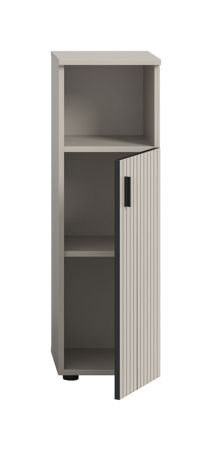 Meuble de salle de bain MONE (L/H/P : env. 30/95/30 cm) coloris Cachemire/Cachemire