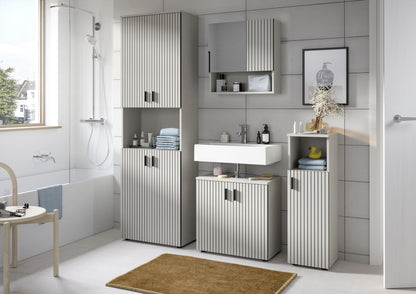 Armoire de toilette MONE (L/H/P : env. 60/55/17 cm) en Cachemire/Cachemire