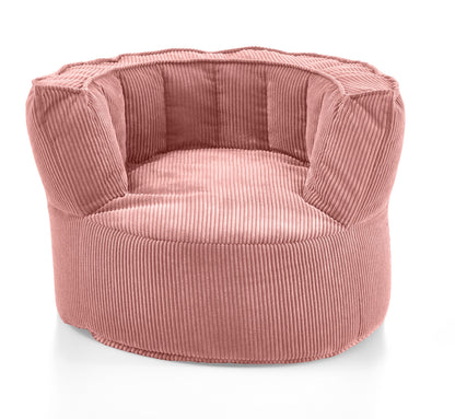 Homes & Jones Sitzsack Snuggle, Cord-Sessel mit Rückenlehne