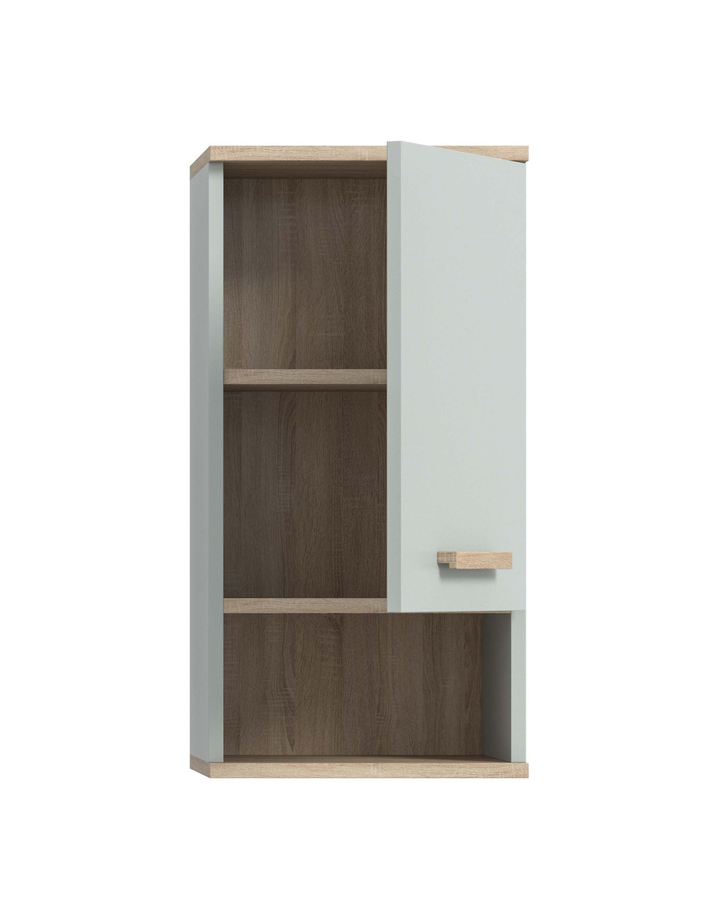 Wall cabinet STAR (W/H/D: approx. 34/68/28 cm) in light green/light green