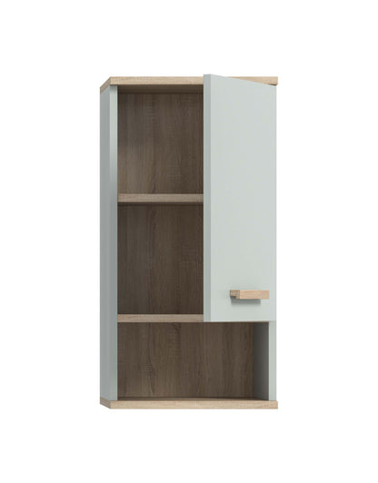 Wall cabinet STAR (W/H/D: approx. 34/68/28 cm) in light green/light green