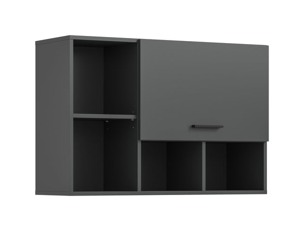 Meuble haut FREE (L/H/P : env. 95/64/34 cm) en anthracite/anthracite