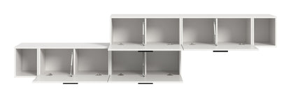 Homes & Jones Wohnwand 2-tlg. TV Möbel Modular Lowboard, Wohnzimmerschrank