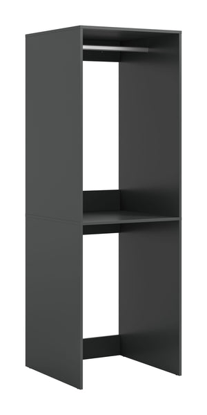 Meuble pour lave-linge FREE (L/H/P : env. 66/195/66 cm) en anthracite/anthracite