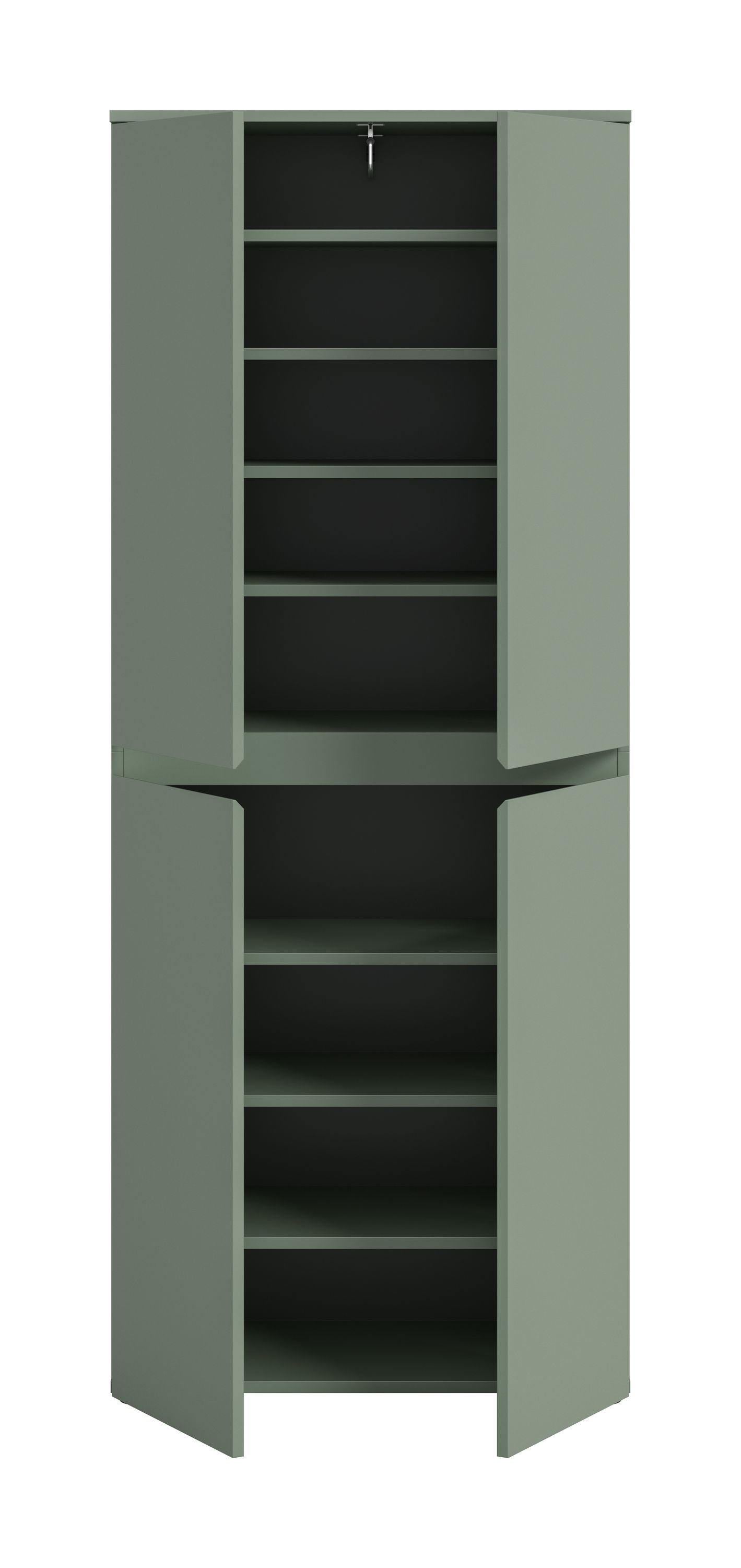 Homes & Jones Universalschrank 70 cm breit,  Mehrzweckschrank, Garderobe, Diele