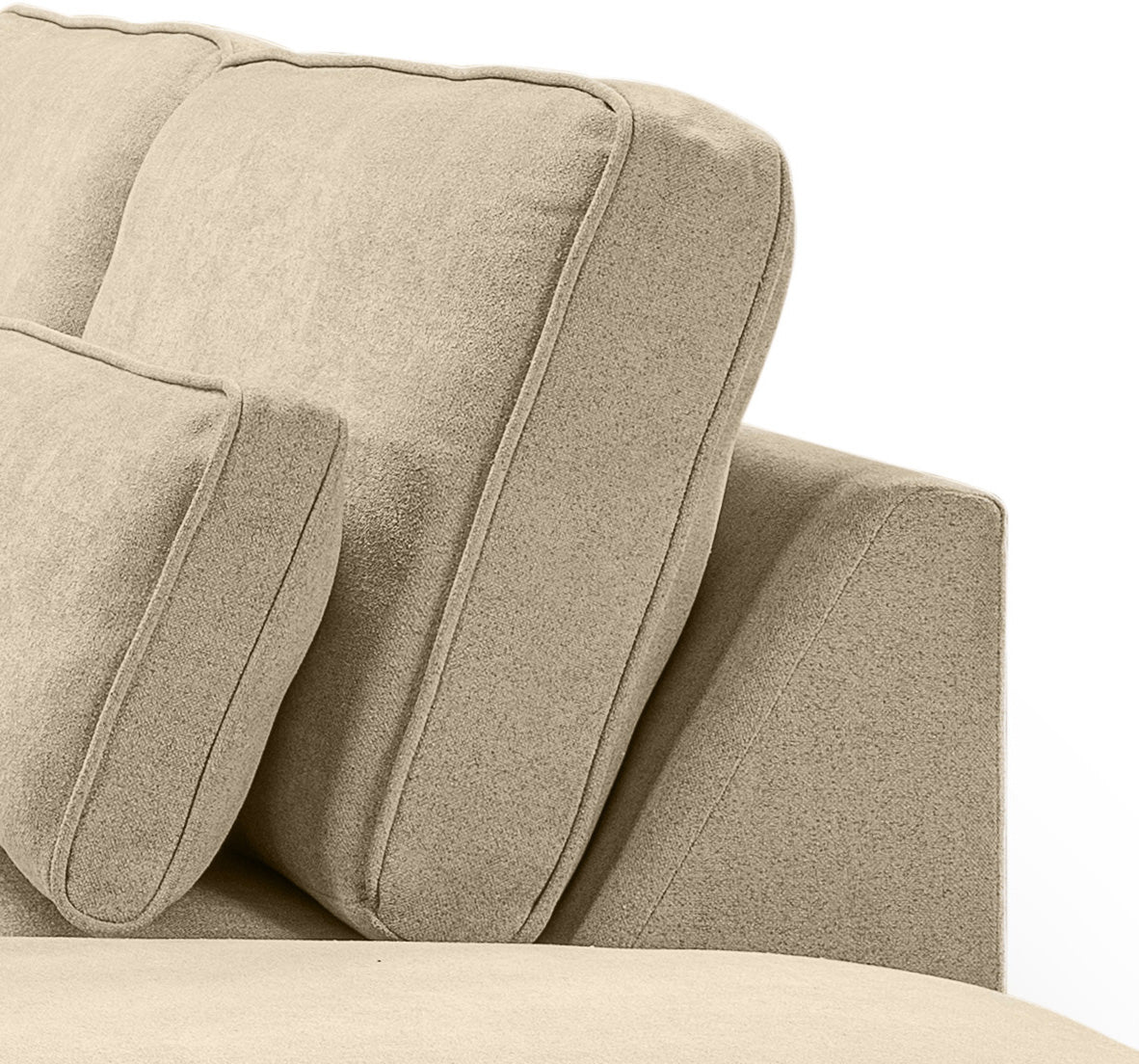 Ecksofa Lux – Modulare Wohnlandschaft mit Ottomane