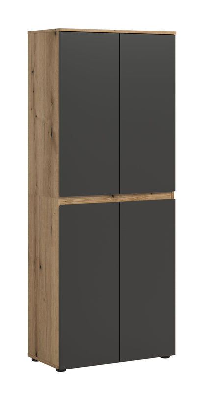 Homes & Jones Universalschrank 70 cm breit,  Mehrzweckschrank, Garderobe, Diele