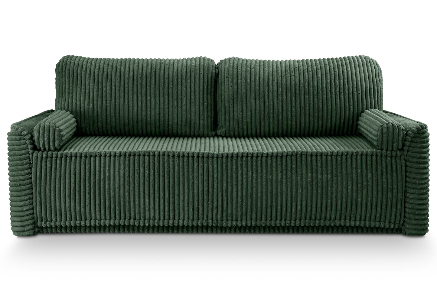 Canapé-lit Grubs – Canapé moderne en velours côtelé avec fonction couchage