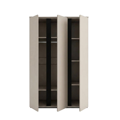 Amara Kleiderschrank 3-türig (B/H/T: 121x184x52 cm) in Kaschmir