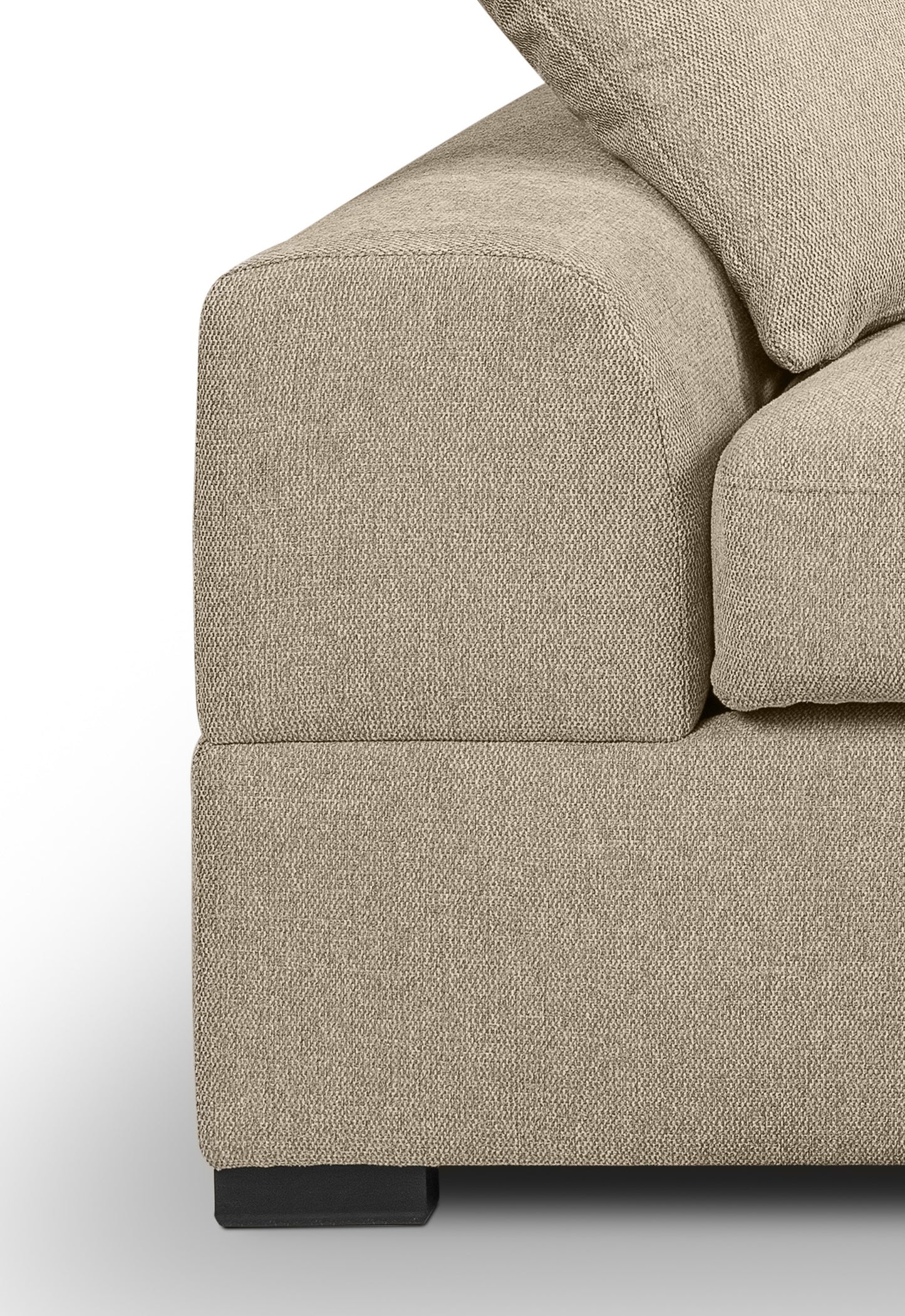 Homes & Jones Sofa 2-Sitzer mit Stoffbezug, Modernes Kompaktes Sofa pflegeleicht