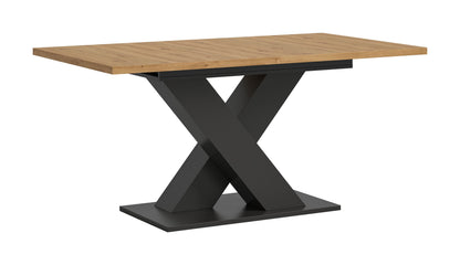 Table de salle à manger MOTION (L/H/P : env. 150/76/90 cm) en blanc/cachemire