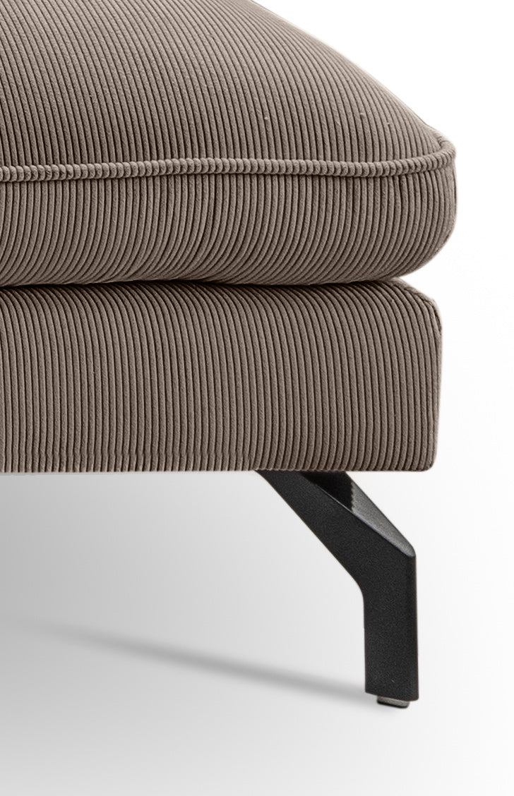 Homes & Jones Ecksofa Wohnlandschaft mit Webstoff-Bezug, Sofa in U-Form