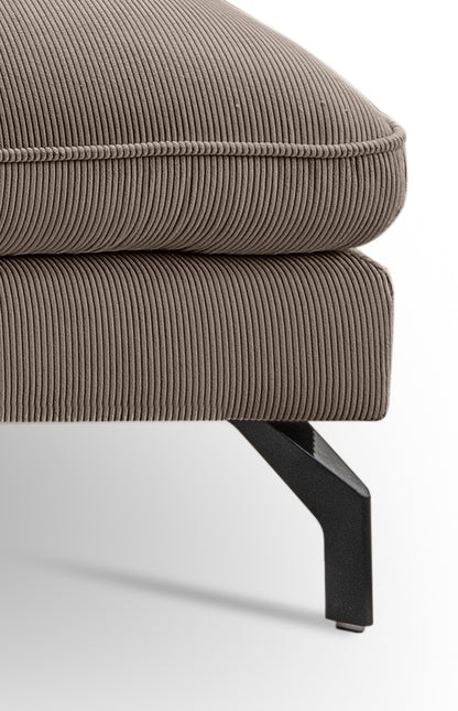 Homes & Jones Ecksofa Wohnlandschaft mit Webstoff-Bezug, Sofa in U-Form