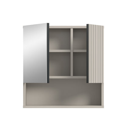 Armoire de toilette MONE (L/H/P : env. 60/55/17 cm) en Cachemire/Cachemire