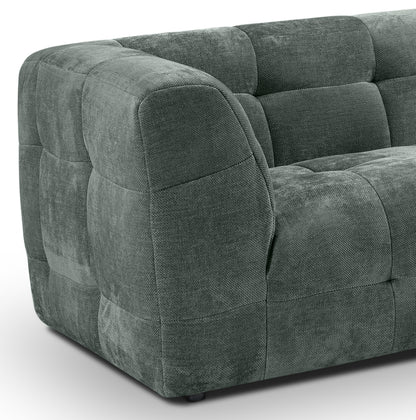 Homes & Jones Sofa 2,5-Sitzer Modernes Polstersofa m. Stoffbezug in Flachgewebe
