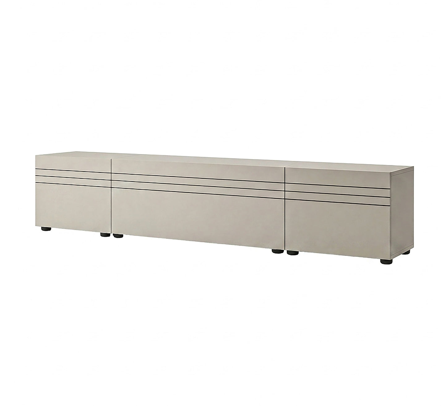 Beach Lowboard stehend  (B/H/T: 180x36x34 cm) in Kaschmir