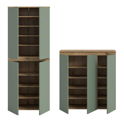 Homes & Jones Universalschrank 2-tlg., Mehrzweckschrank, Breite Gesamt 190 cm