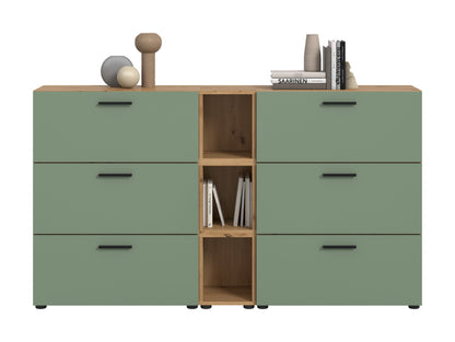Homes & Jones Wohnwand 3-tlg. TV Möbel Modular Lowboard, Wohnzimmerschrank