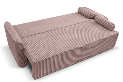 Canapé-lit Grubs – Canapé moderne en velours côtelé avec fonction couchage