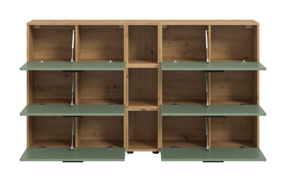Homes & Jones Wohnwand 3-tlg. TV Möbel Modular Lowboard, Wohnzimmerschrank