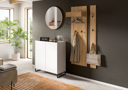 Ensemble de meubles d'entrée DRIVE (L/H/P : env. 206/197/38 cm) en sauge/sauge