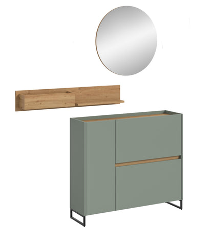 Homes & Jones Garderobe 3-tlg., Garderobenset, Dielenmöbel-Flurmöbel