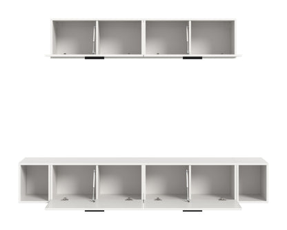 Homes & Jones Wohnwand 2-tlg. TV Möbel Modular Lowboard, Wohnzimmerschrank