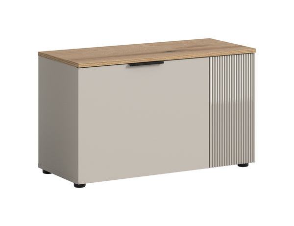 Banc SLIDE (L/H/P : env. 80/48/36 cm) en Cachemire/Cachemire