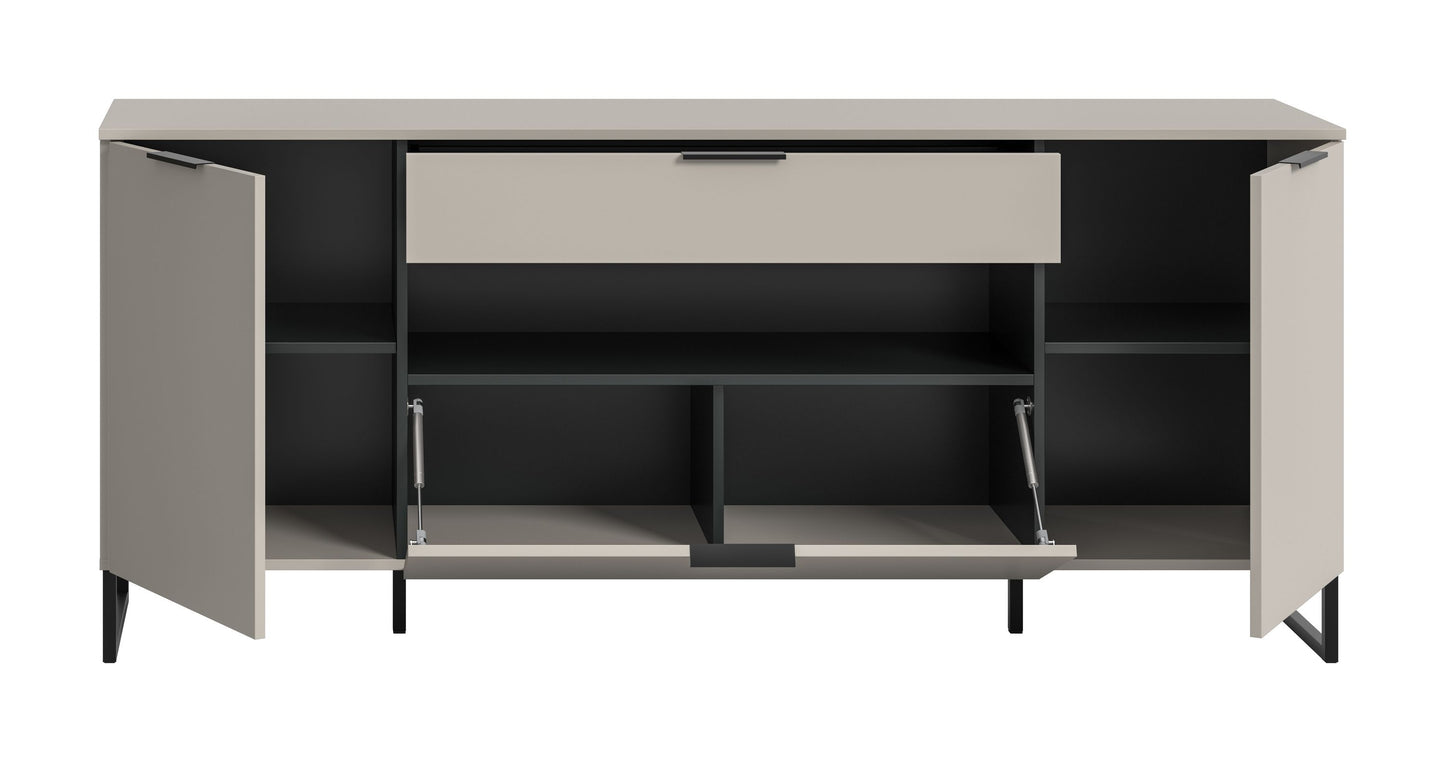 Homes & Jones Sideboard -TV Möbel, Wohnzimmerschrank in Kaschmirfarben