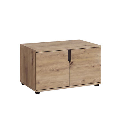 Keno Sitzbank (B/H/T: 80x44x37 cm) in Artisan Eiche Nachbildung