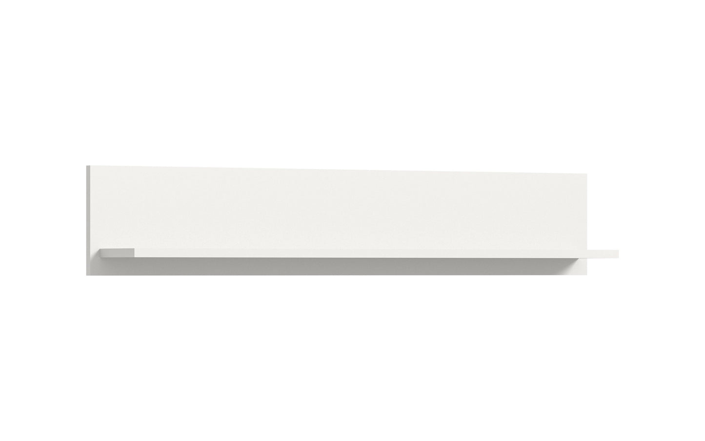 Étagère murale ICE (L/H/P : env. 110/20/15 cm) en blanc/blanc