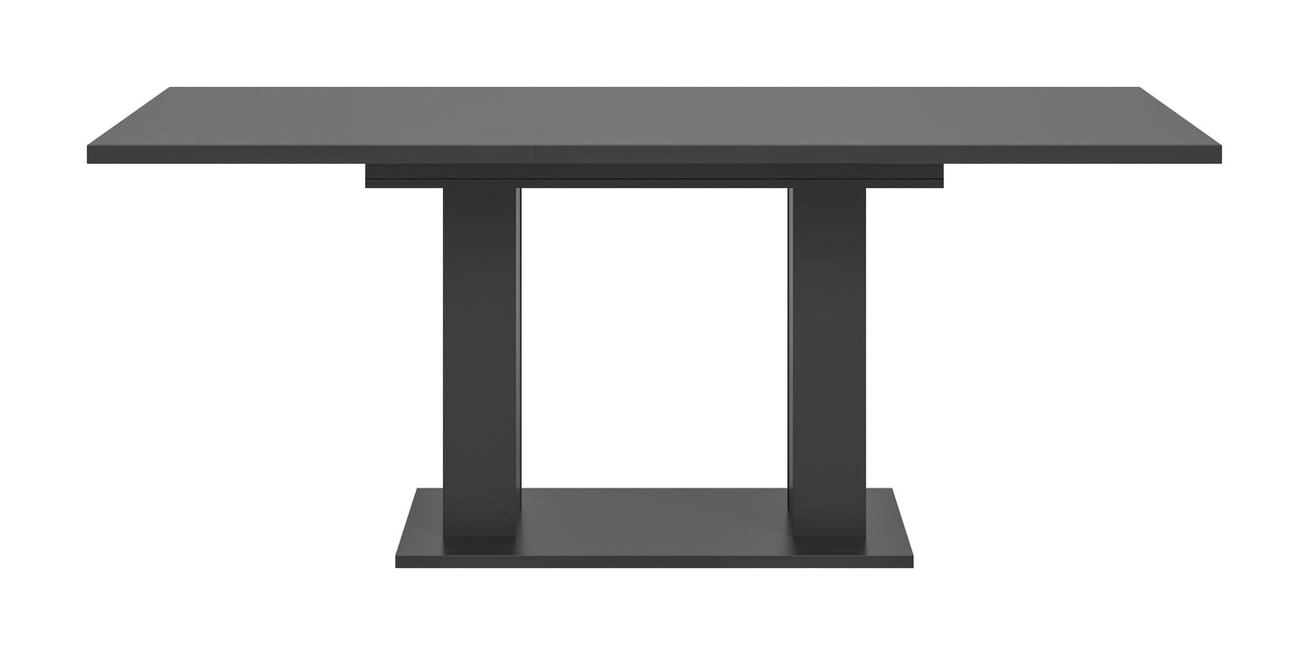 Table de salle à manger MOTION (L/H/P : env. 150/76/90 cm) en blanc/cachemire