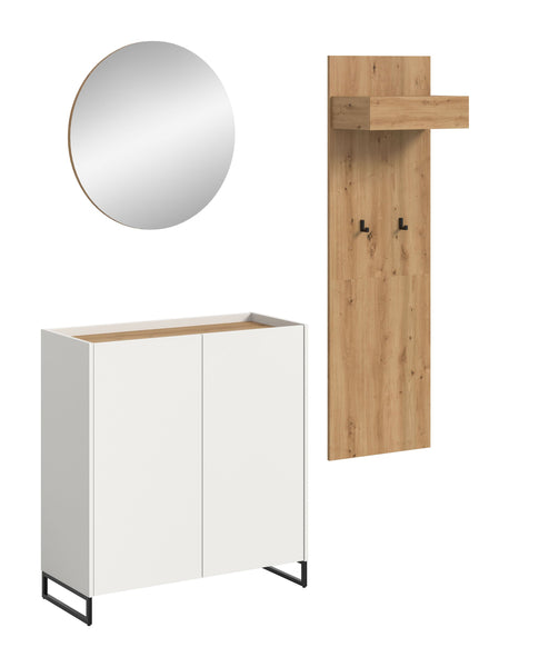Ensemble de couloir DRIVE (L/H/P : env. 175/197/38 cm) en sauge/sauge