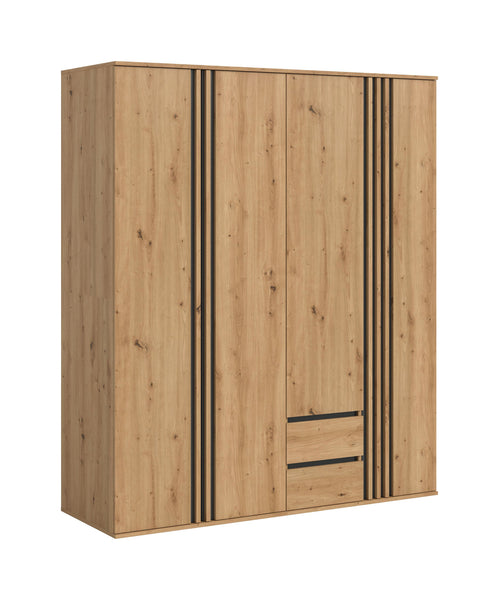 Kleiderschrankkombination TOFTA (B/H/T: ca. 160/190/56 cm) in Artisan Eiche Nachbildung/Artisan Eiche Nachbildung