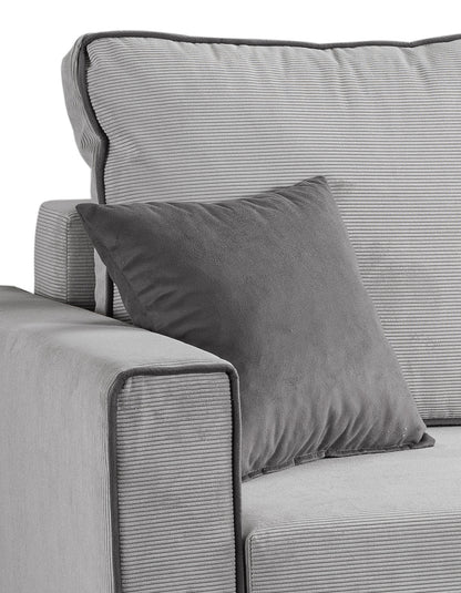 Canapé-lit Marti – Canapé moderne en velours côtelé avec fonction couchage