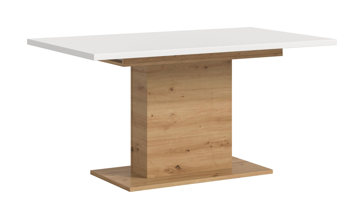 Homes & Jones Esstisch 150x76x90 cm, Esszimmertisch-Tisch mit Säulen Gestell