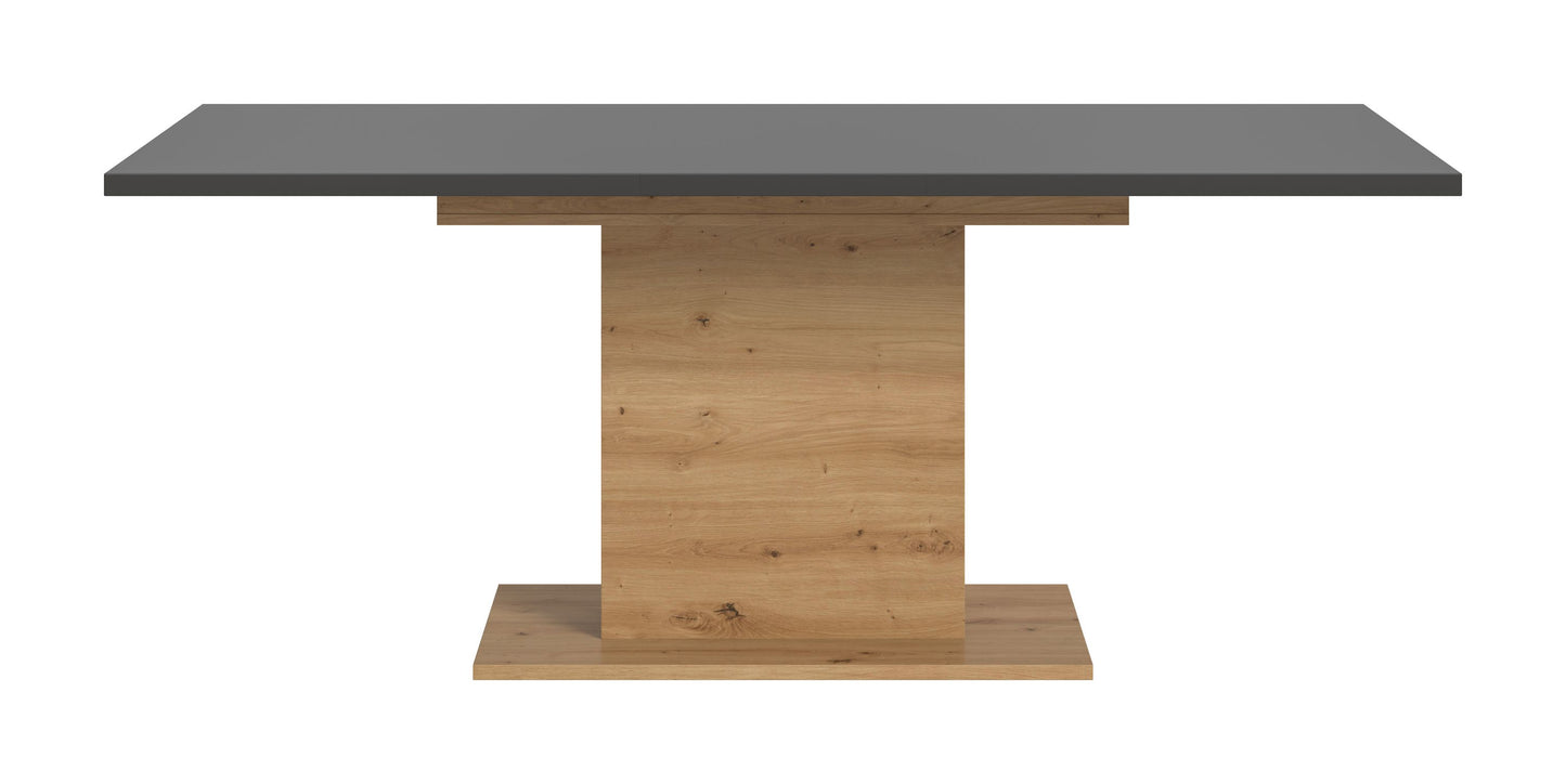 Homes & Jones Esstisch 150x76x90 cm, Esszimmertisch-Tisch mit Säulen Gestell