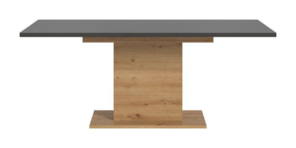 Homes & Jones Esstisch 150x76x90 cm, Esszimmertisch-Tisch mit Säulen Gestell
