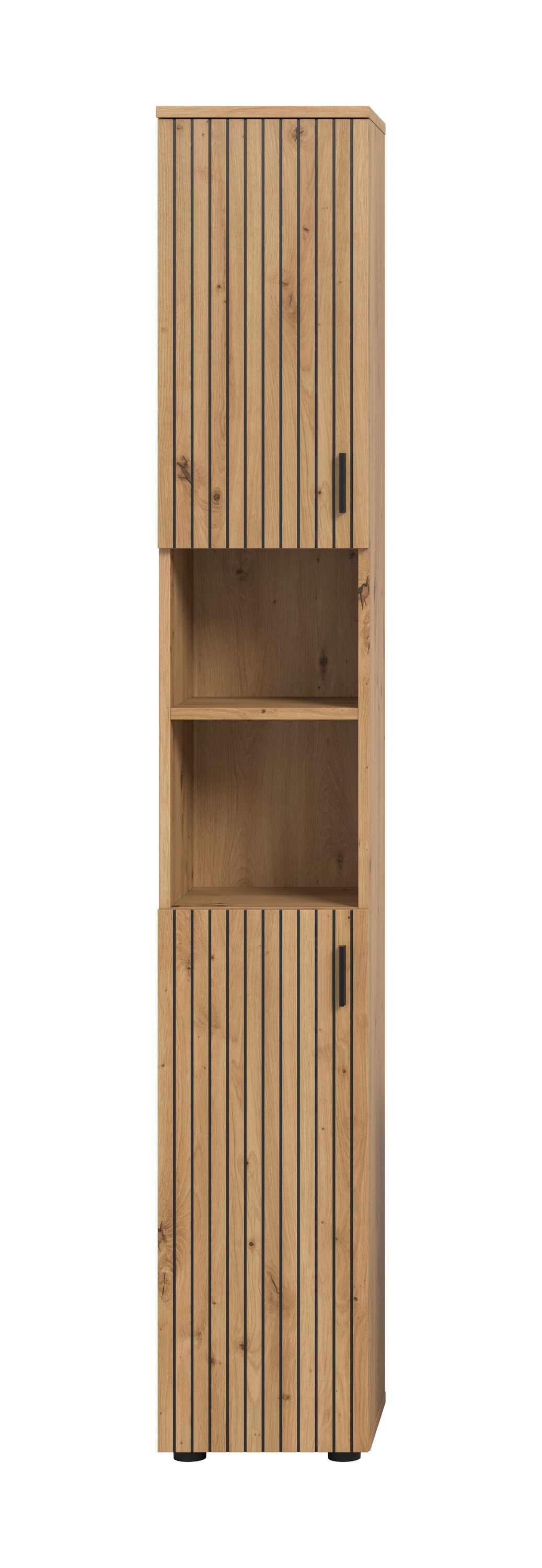 Meuble de salle de bain MONE (l/H/P : env. 30/192/30 cm) en cachemire/cachemire