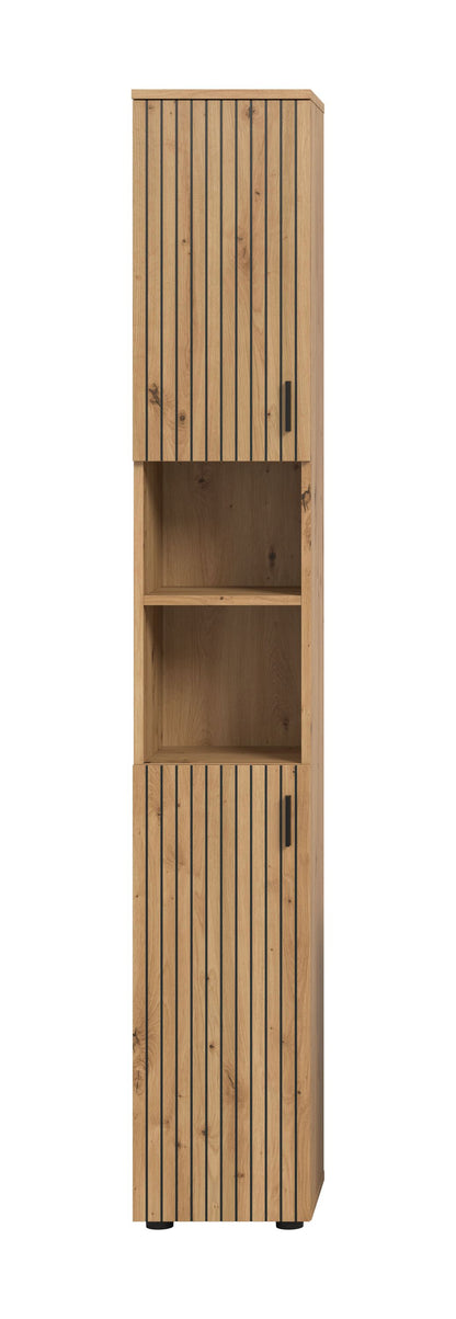 Meuble de salle de bain MONE (l/H/P : env. 30/192/30 cm) en cachemire/cachemire