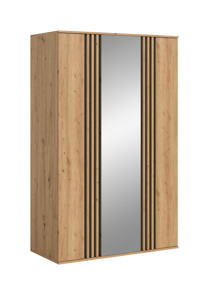 Kleiderschrank 3-türig TOFTA (B/H/T: ca. 120/192/56 cm) in Artisan Eiche Nachbildung/Artisan Eiche Nachbildung