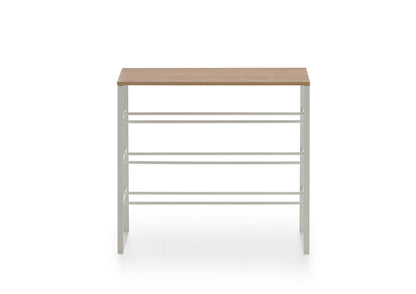 Susi Shoe Rack with 4 Tiers - Open Shoe Rack Made of Wood and Metal