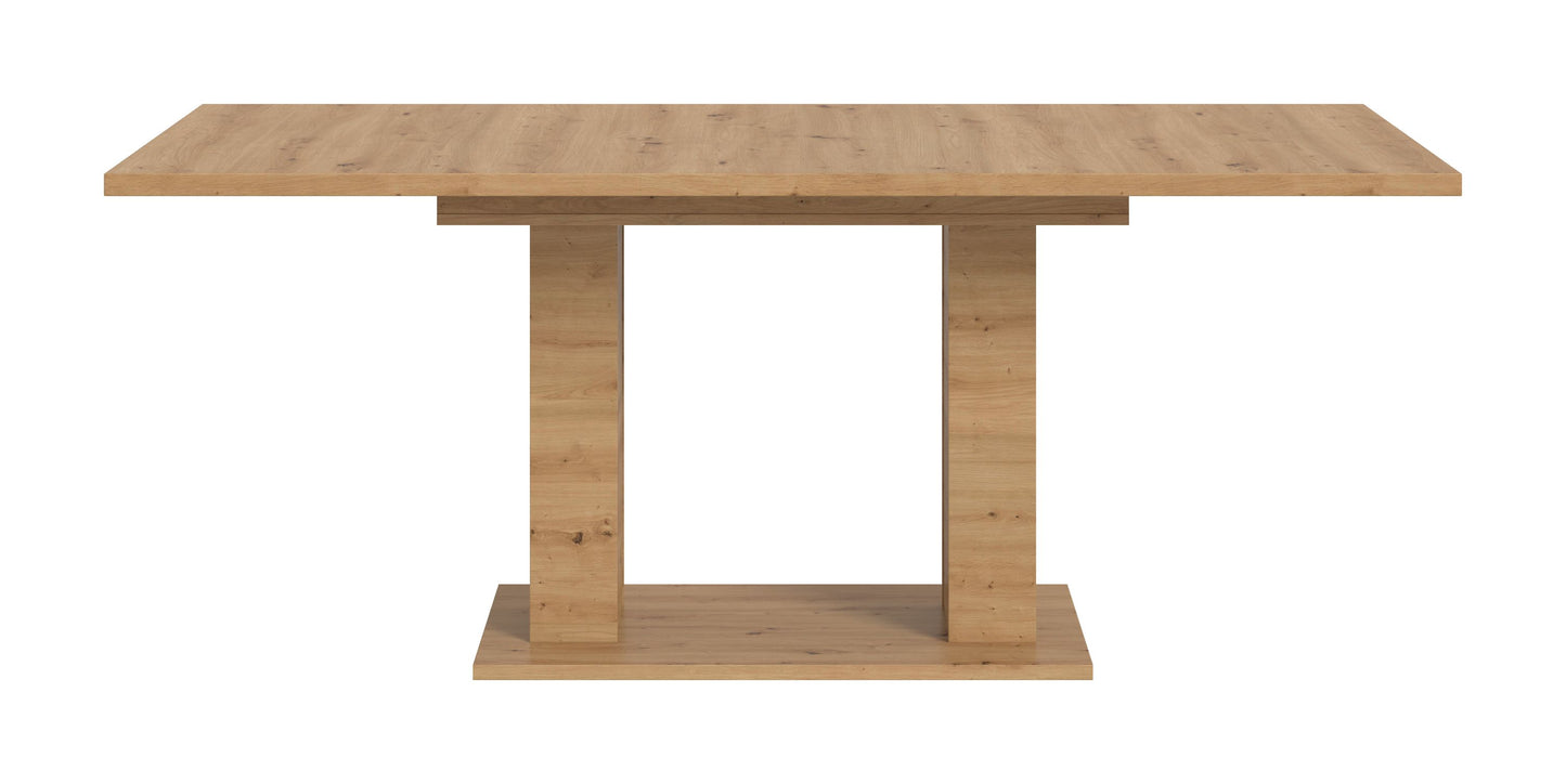 Table de salle à manger MOTION (L/H/P : env. 150/76/90 cm) en blanc/cachemire